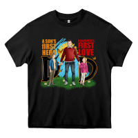 Black a sons first hero a daughters first love Heavy Core Tee - JahusDesignShop