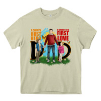 Mossy a sons first hero a daughters first love Heavy Core Tee - JahusDesignShop