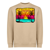 Mushroom summer vibes Heavyweight Sweatshirt - CowCowDesign