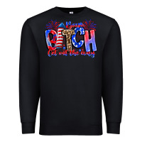 Black boom bitch get out the way Premium Sweatshirt - CowhideDigitalArt