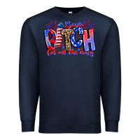 Navy boom bitch get out the way Premium Sweatshirt - CowhideDigitalArt