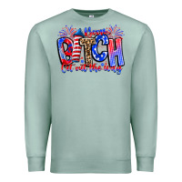 Seafoam boom bitch get out the way Premium Sweatshirt - CowhideDigitalArt