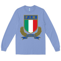 Colony Blue italian,rugby,federation Long Sleeve Tee - tuanDangUi