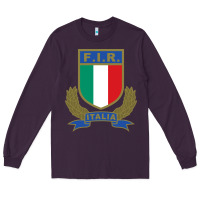 Plum italian,rugby,federation Long Sleeve Tee - tuanDangUi