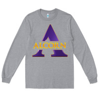 Heather Grey alcorn Long Sleeve Tee - tuanDangUi