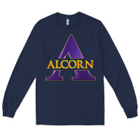 Navy alcorn Long Sleeve Tee - tuanDangUi