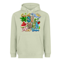 Matcha summer time Heavyweight Hoodie - CowhideDigitalArt