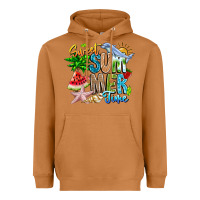 Meerkat summer time Heavyweight Hoodie - CowhideDigitalArt