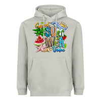 Moon Dust summer time Heavyweight Hoodie - CowhideDigitalArt