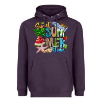 Plum summer time Heavyweight Hoodie - CowhideDigitalArt