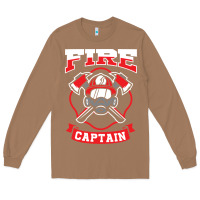 Toasted Coconut fire captain firefighter fireman job Long Sleeve Tee - tuanDangUi