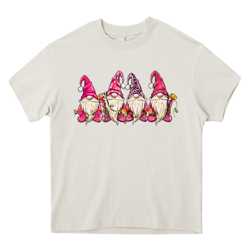 Christmas Gnomies Heavy Core Tee by MaliasSmallBusiness | Teevron