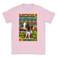 Bubblegum Pink Welcome Cute Baby Calf Classic Tee - LillyAllenDesigns
