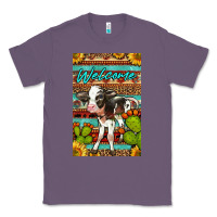 Lavender Welcome Cute Baby Calf Classic Tee - LillyAllenDesigns
