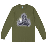 Army Green dishonored   corvo Long Sleeve Tee - tuanDangUi