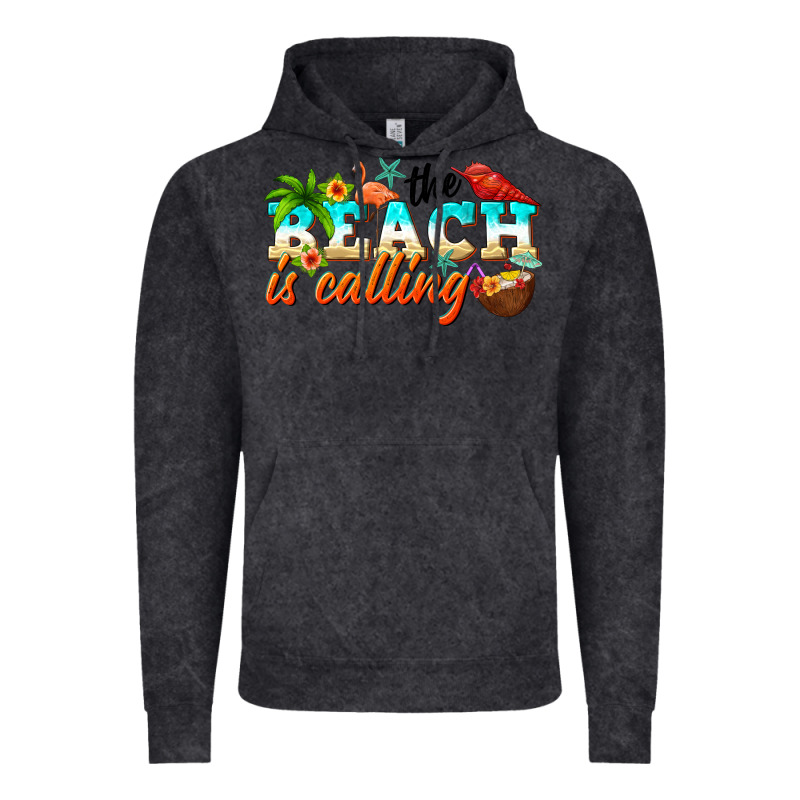 The Beach Is Calling Vintage Hoodie by NancyCooperArtShop | Teevron