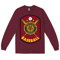 Burgundy american legion baseball Long Sleeve Tee - tuanDangUi