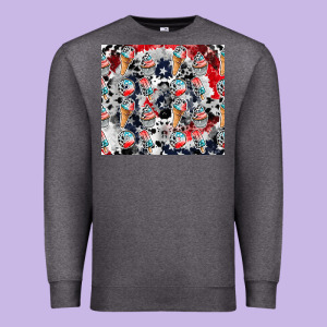 American Ice Cream Premium Sweatshirt Designed By Cowhidedigitalart