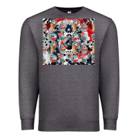 Charcoal Heather american ice cream Premium Sweatshirt - CowhideDigitalArt
