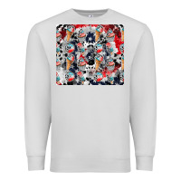 Dove Grey american ice cream Premium Sweatshirt - CowhideDigitalArt