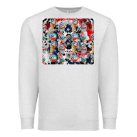 Oatmeal Heather american ice cream Premium Sweatshirt - CowhideDigitalArt