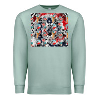 Seafoam american ice cream Premium Sweatshirt - CowhideDigitalArt