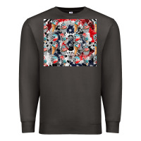 Smoke american ice cream Premium Sweatshirt - CowhideDigitalArt