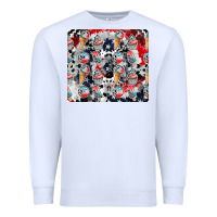 White american ice cream Premium Sweatshirt - CowhideDigitalArt