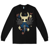 Black awesome pursuing lofty mysterious quest hollow kni Long Sleeve Tee - tuanDangUi