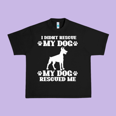 Rescue Dog Urban Heavy Tee Designed By Bettercallsaul