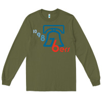 Army Green bell,76ers Long Sleeve Tee - tuanDangUi