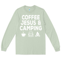 Matcha camp camping camper campfire campsite hiking gift Long Sleeve Tee - tuanDangUi