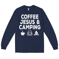 Navy camp camping camper campfire campsite hiking gift Long Sleeve Tee - tuanDangUi
