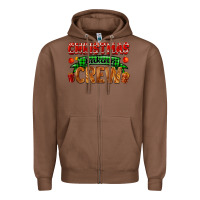 Chestnut christmas baking crew with gifts Zipper Hoodie - FaDigitalArtStudio