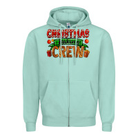 Christmas Baking Crew With Gifts Zipper Hoodie | Teevron