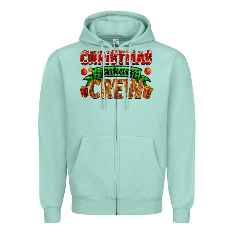 Christmas Baking Crew With Gifts Zipper Hoodie by FaDigitalArtStudio | Teevron