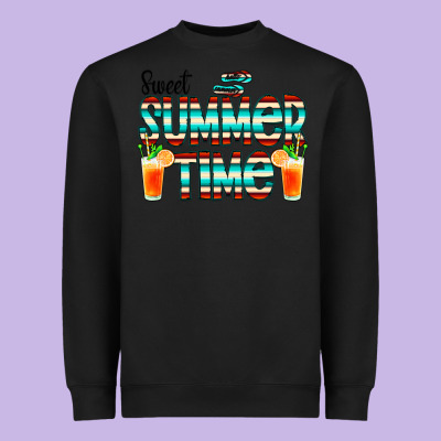Sweet Summer Time Cocktail Heavyweight Sweatshirt Designed By Cowcowdesign