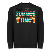 Black sweet summer time cocktail Heavyweight Sweatshirt - CowCowDesign
