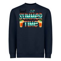 Navy sweet summer time cocktail Heavyweight Sweatshirt - CowCowDesign