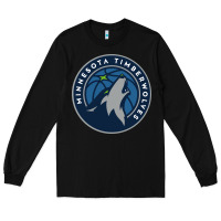 Black the timberwolves Long Sleeve Tee - tuanDangUi