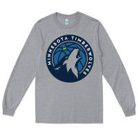 Heather Grey the timberwolves Long Sleeve Tee - tuanDangUi