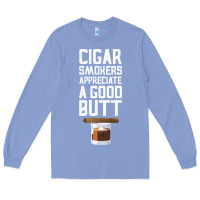 Colony Blue funny cigar smoker humidor gift set cigar lover sm Long Sleeve Tee - tuanDangUi