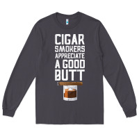 Smoke funny cigar smoker humidor gift set cigar lover sm Long Sleeve Tee - tuanDangUi