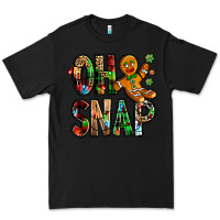 Black Oh snap Christmas Premium Tee - NancyCooperArtShop