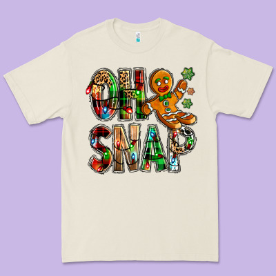 Oh Snap Christmas Premium Tee Designed By Nancycooperartshop