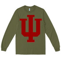 Army Green indiana hoosiers Long Sleeve Tee - tuanDangUi