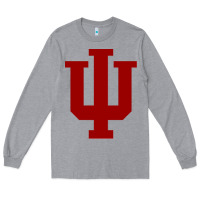 Heather Grey indiana hoosiers Long Sleeve Tee - tuanDangUi