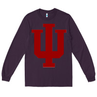 Plum indiana hoosiers Long Sleeve Tee - tuanDangUi
