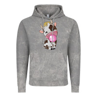 Cloud Rock cute cow Vintage Hoodie - texasbilliewilder