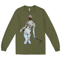 Army Green silent hill nurse Long Sleeve Tee - tuanDangUi